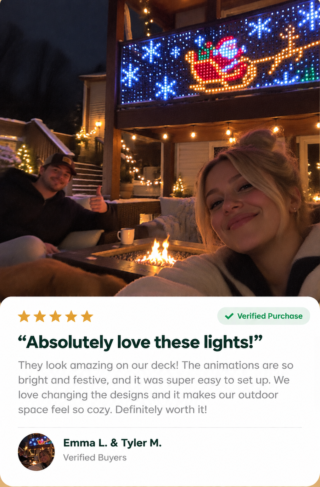 Card caption