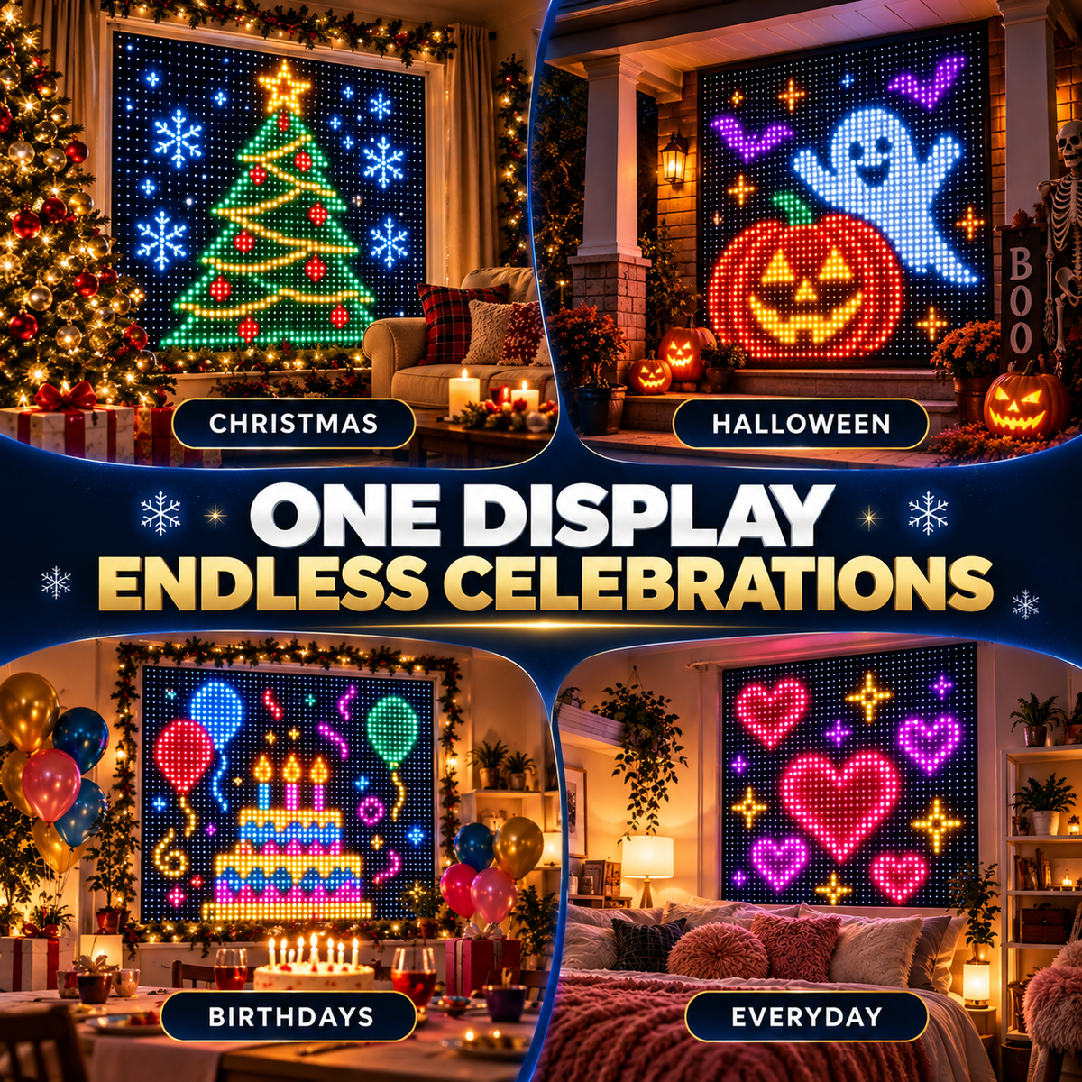 TempShift Holiday GlowGrid™